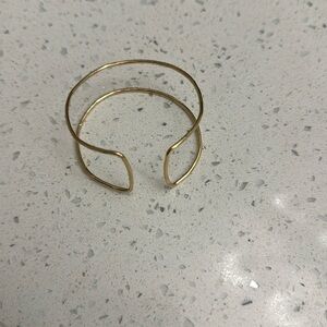 Alexis Russell yellow gold filled cuff bracelet